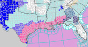 Southern US federal offices prepare closures ahead of unusual winter storm